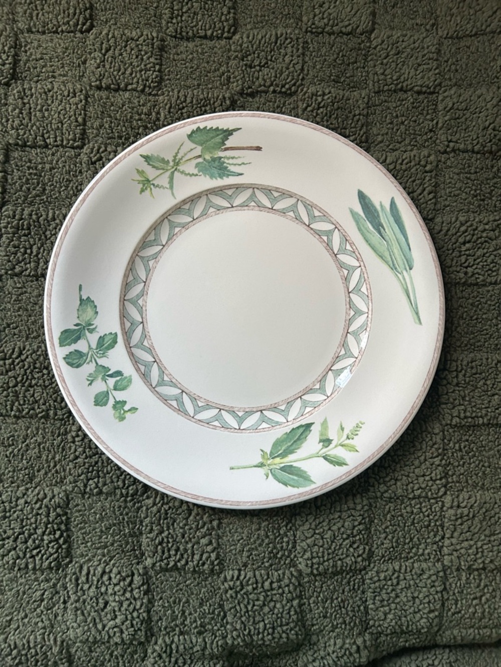 Villeroy & Boch Charger Dinner Plate Switch House Coffee London Vintage Germany